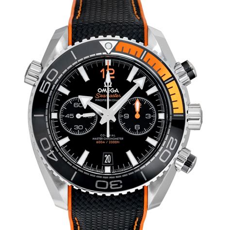 Planet Ocean 600M Seamaster Steel Chronograph Watch 